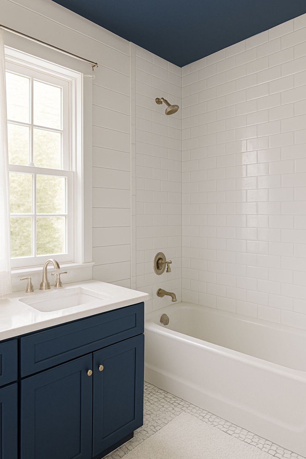 15 Navy Bathroom Ideas: Bold, Calming, and Deeply Sophisticated | Florgeous