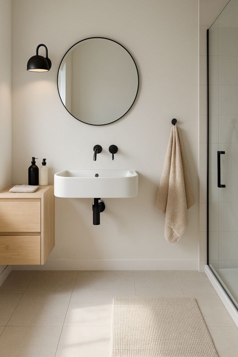 17 Scandinavian Bathroom Ideas: Light, Calm, and Effortlessly Stylish ... - Diy Scandinavian Lighting For Bathroom