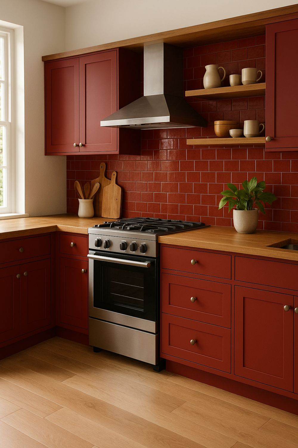 15 Red Kitchen Ideas: Bold, Inviting, and Full of Energy | Florgeous