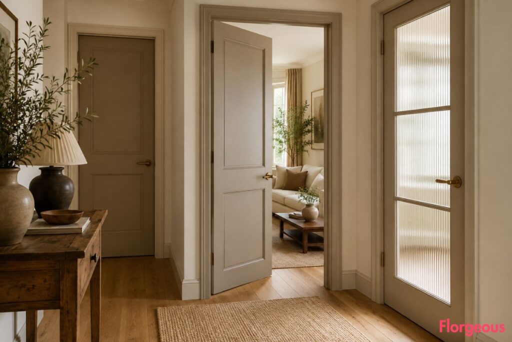 Interior door design