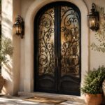 Iron door design