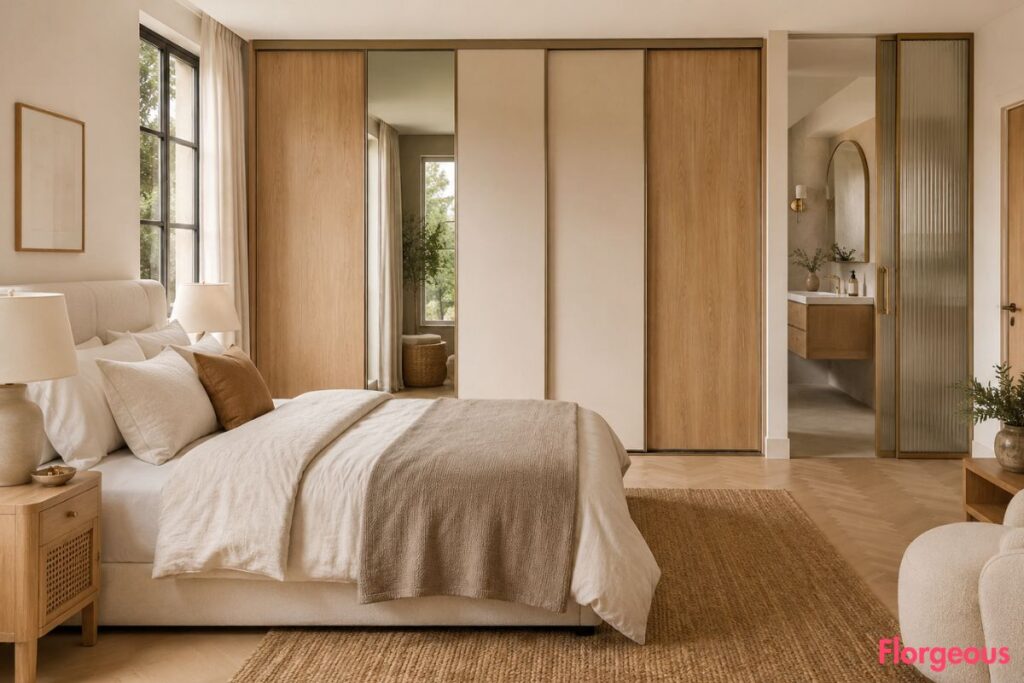 Sliding door design