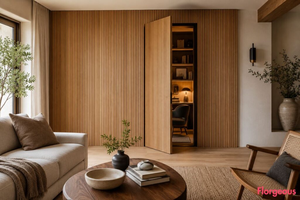 Hidden door design