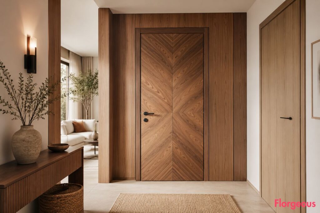 Veneer door design