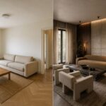 Brutalist Living Room