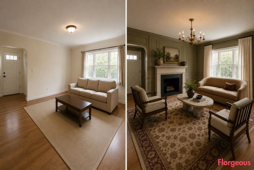 Colonial Living Room