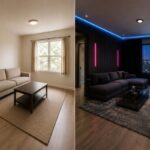 Cyberpunk Living Room