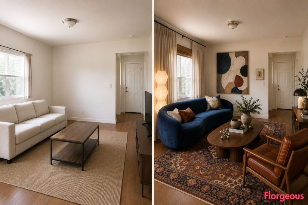 Eclectic Living Room