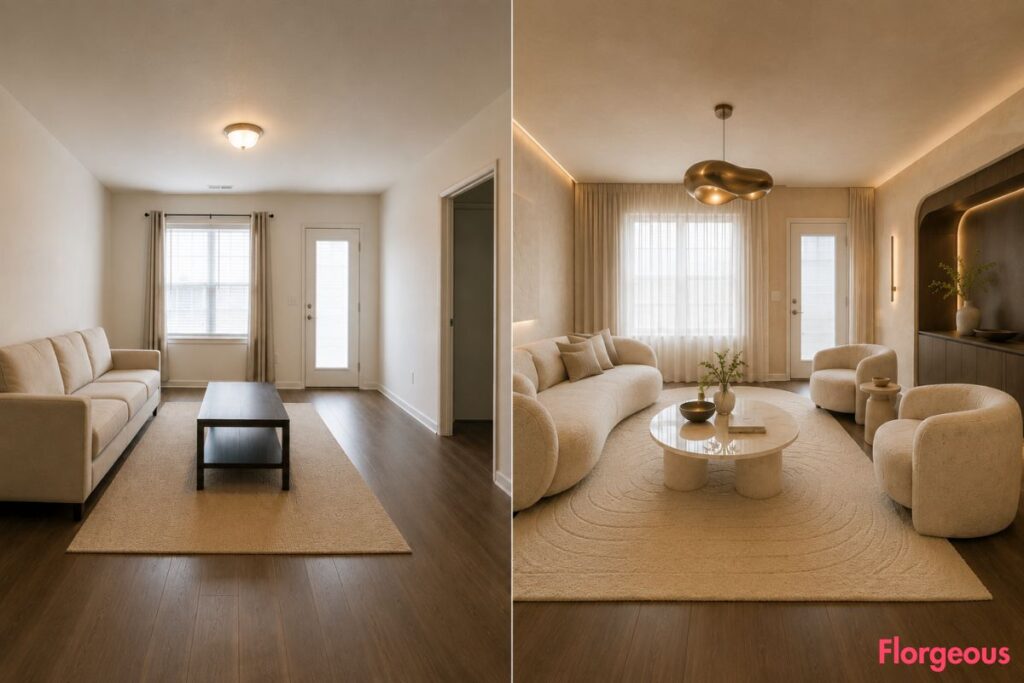 Futuristic Living Room