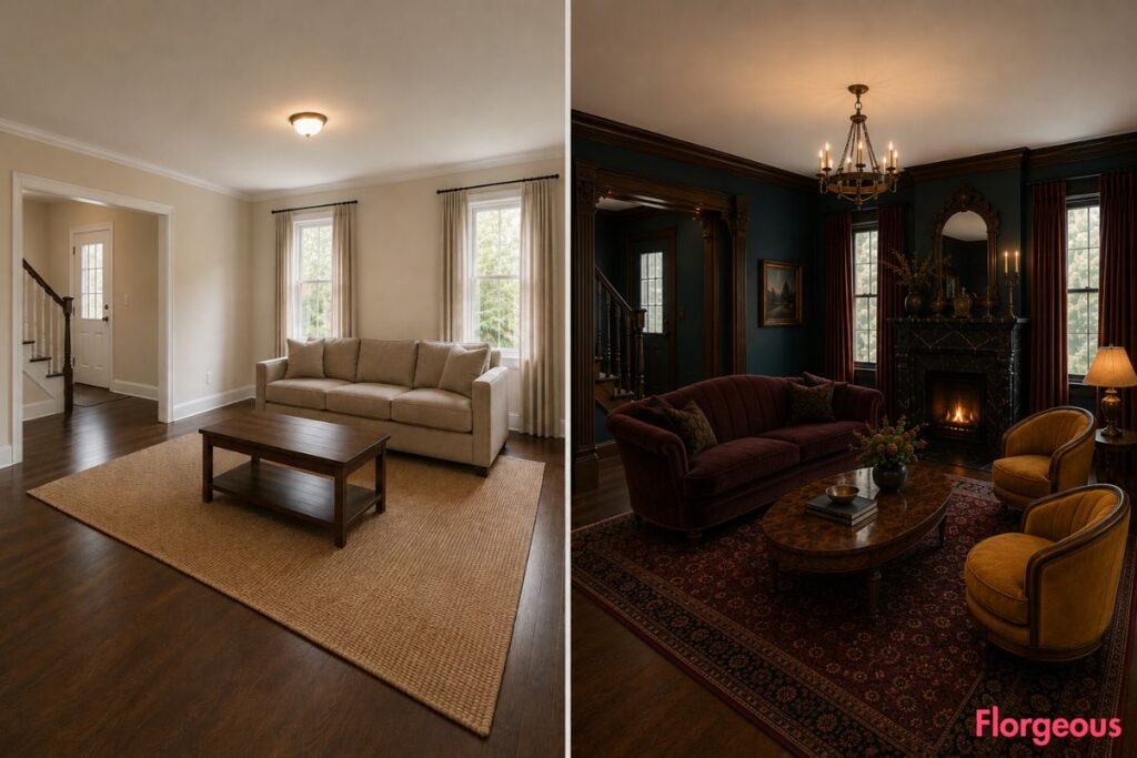 Gothic Living Room