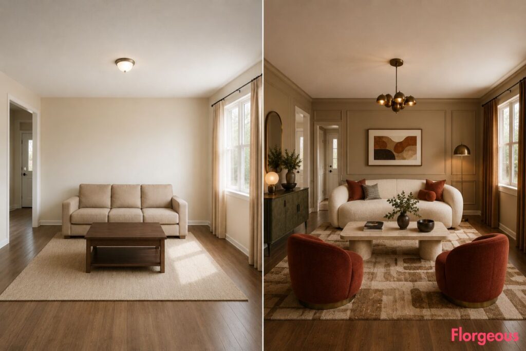Retro Living Room