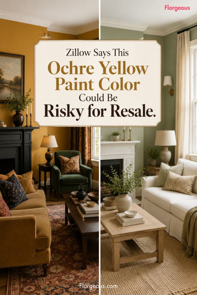 Zillow Says This Ochre Yellow Paint Color Could Be Risky for Resale
