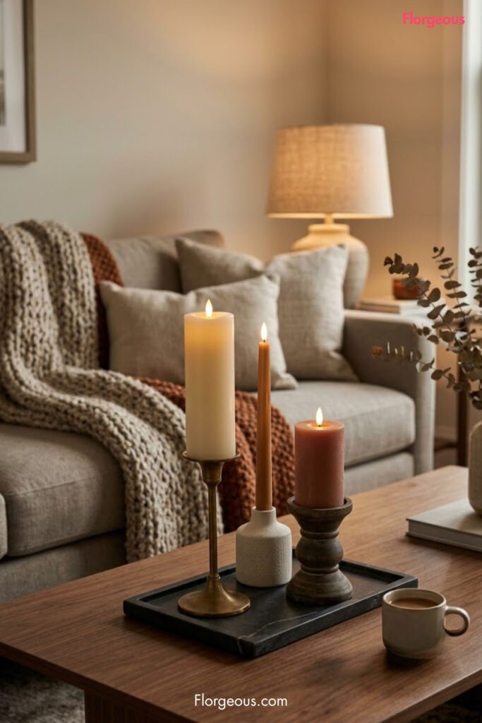 candle arrangement