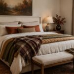 Fall bedroom decor