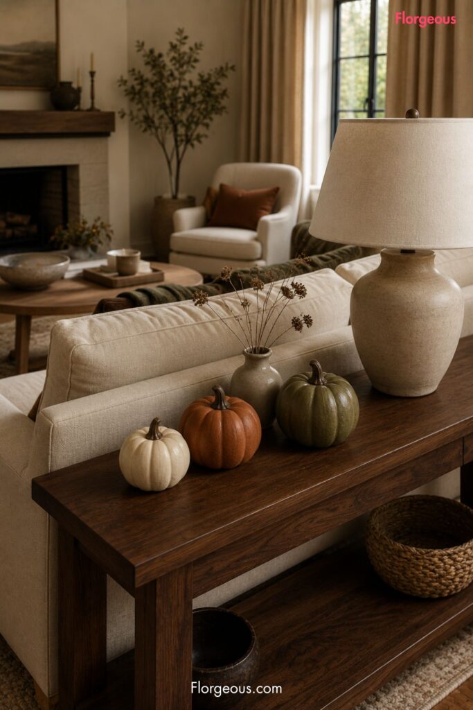 small ceramic pumpkins