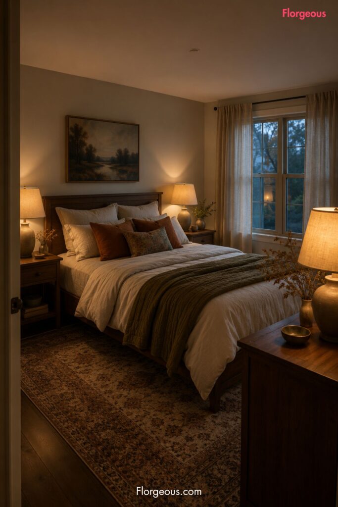 Warm Bedroom Lighting