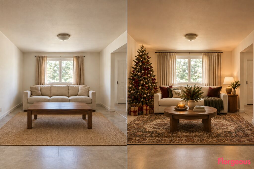 Christmas Living Room