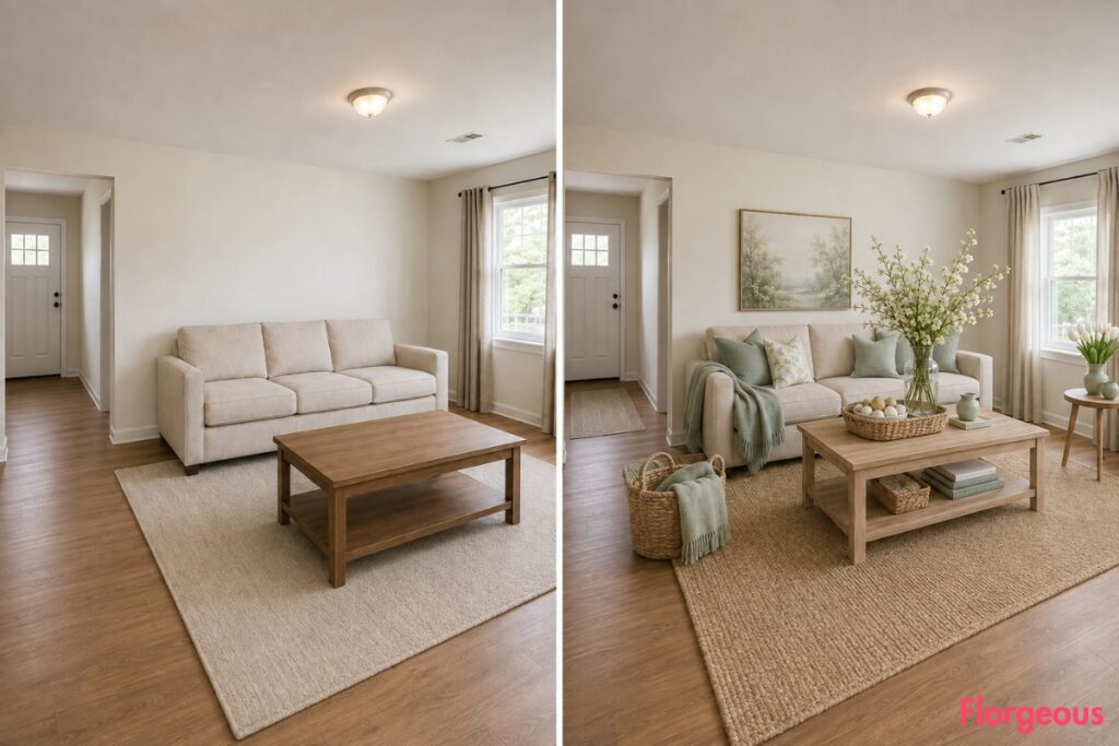 Easter Living Room