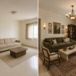Light Academia Living Room