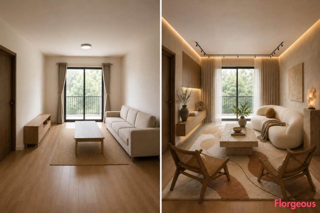 Minimal Boho Living Room
