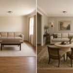 Neoclassical Living Room