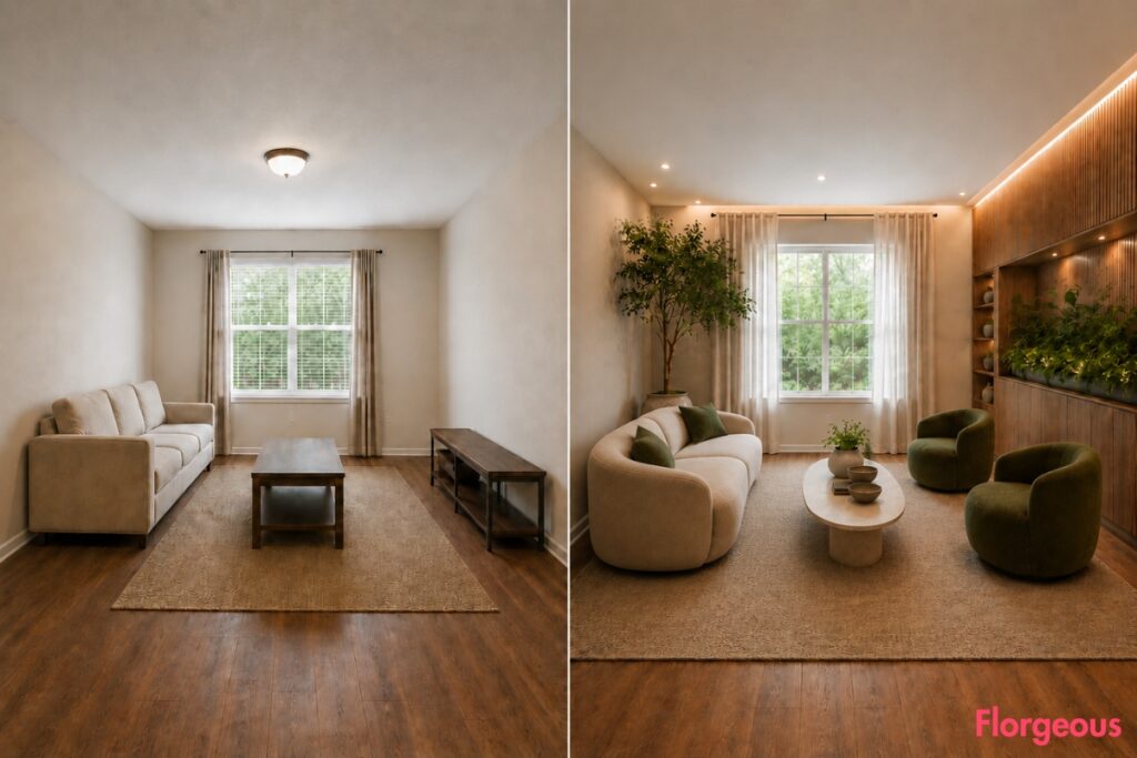Urban Jungle Living Room
