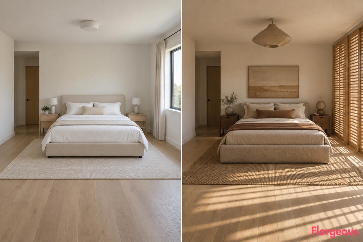 13 Desert Modern Bedroom Before and After Ideas That Make the Same Room ...