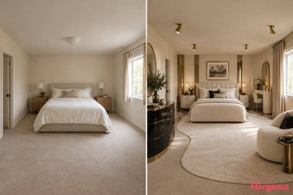 Hollywood Regency Bedroom