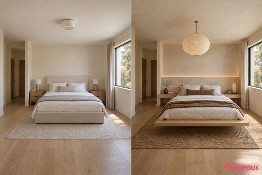 We Reimagined One Plain Room With 21 Japandi Bedroom Ideas, and Every ...