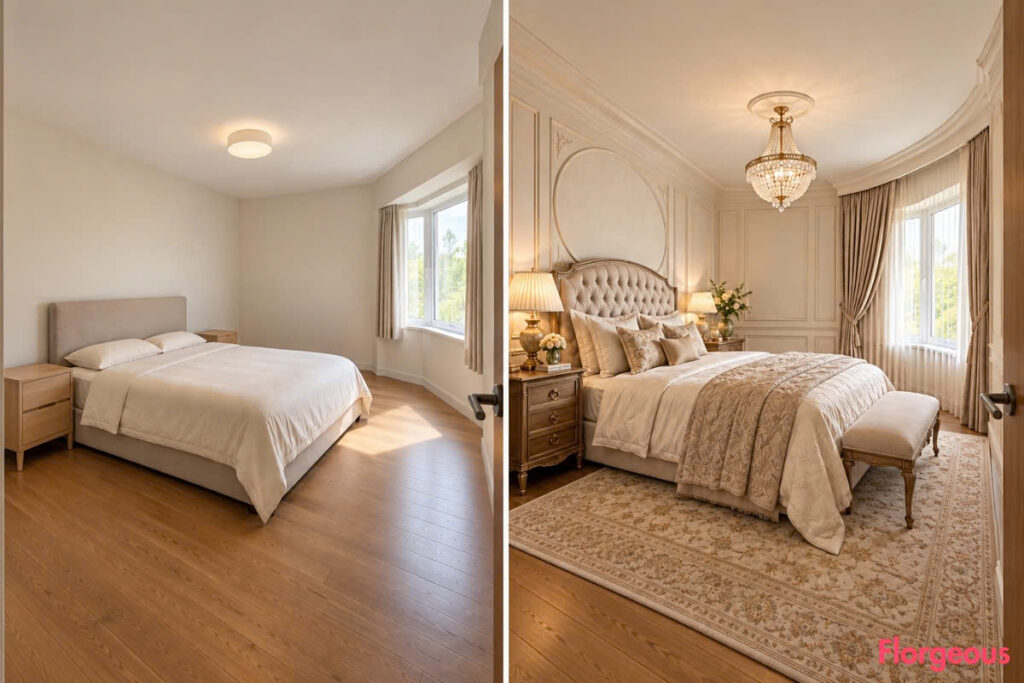 Neoclassical Bedroom