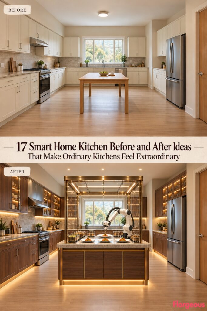 17 Smart Home Kitchen Before and After Ideas That Make Ordinary Kitchens Feel Extraordinary