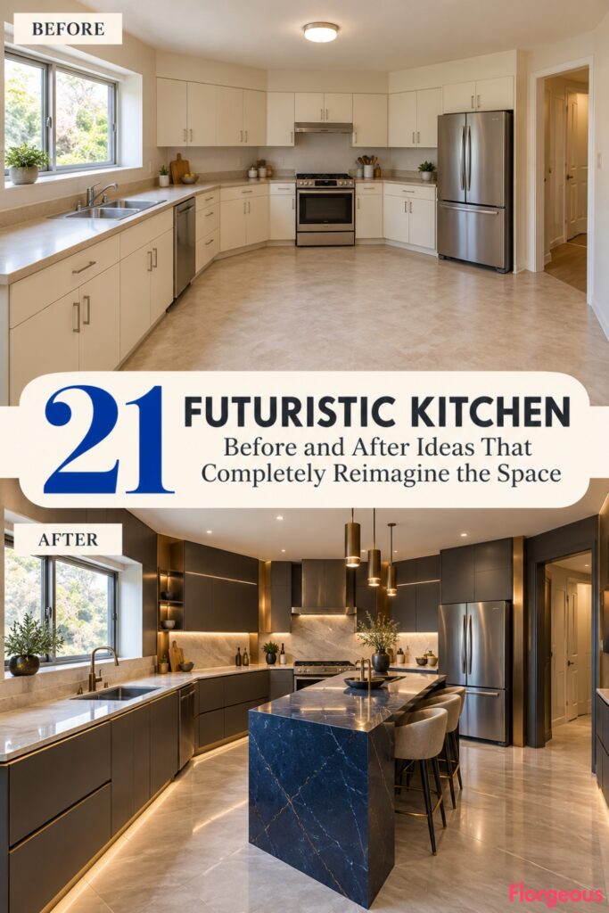 21 Futuristic Kitchen Before and After Ideas That Completely Reimagine the Space
