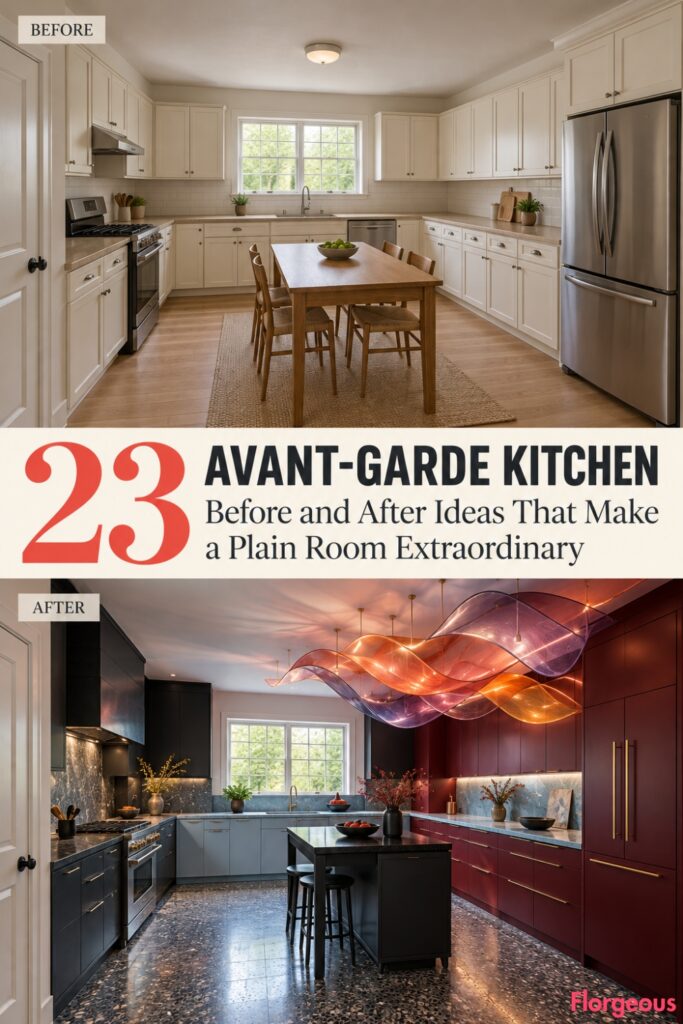23 Avant-Garde Kitchen Before and After Ideas That Make a Plain Room Extraordinary