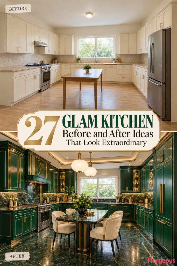 27 Glam Kitchen Before and After Ideas That Look Extraordinary