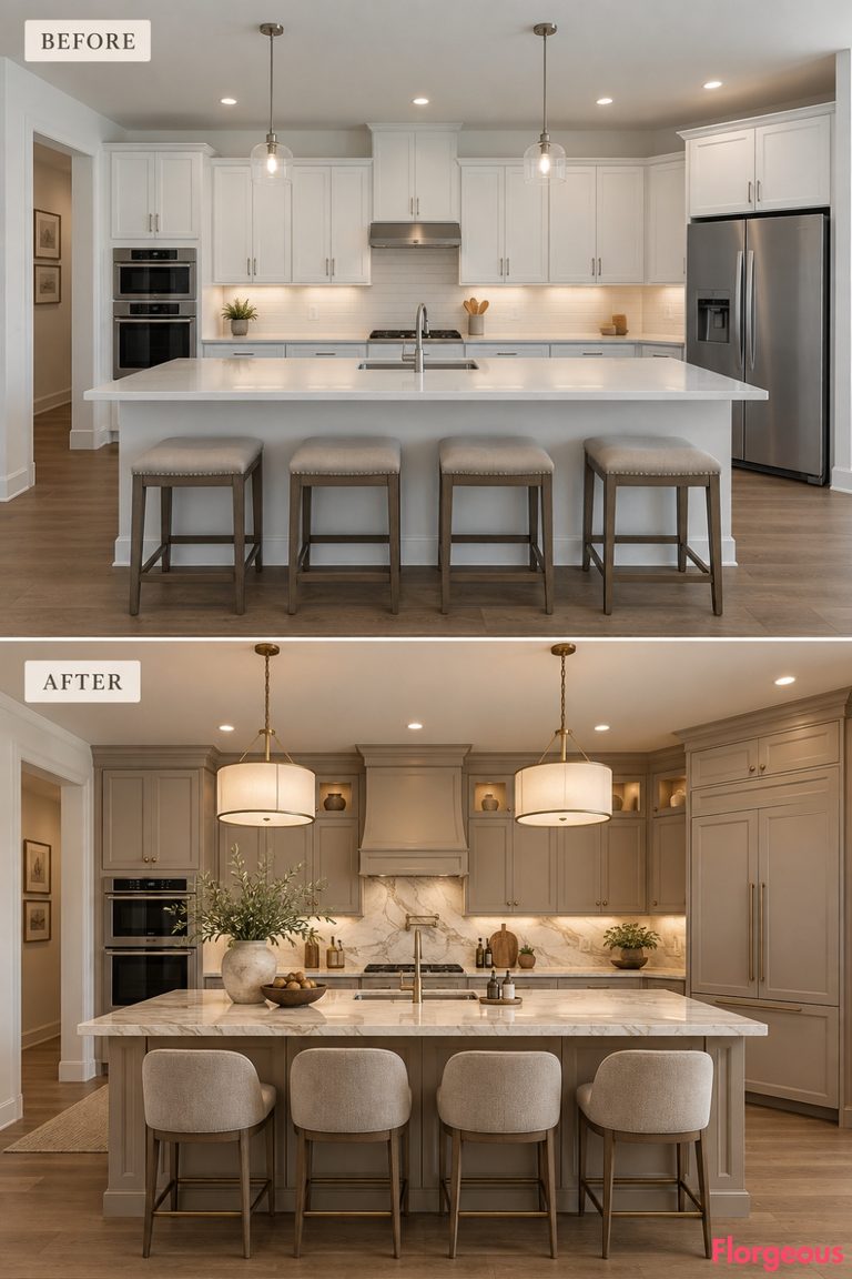 27 Before and After Transitional Kitchen Ideas That Make a Builder ...