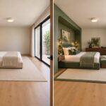 Green Living Bedroom